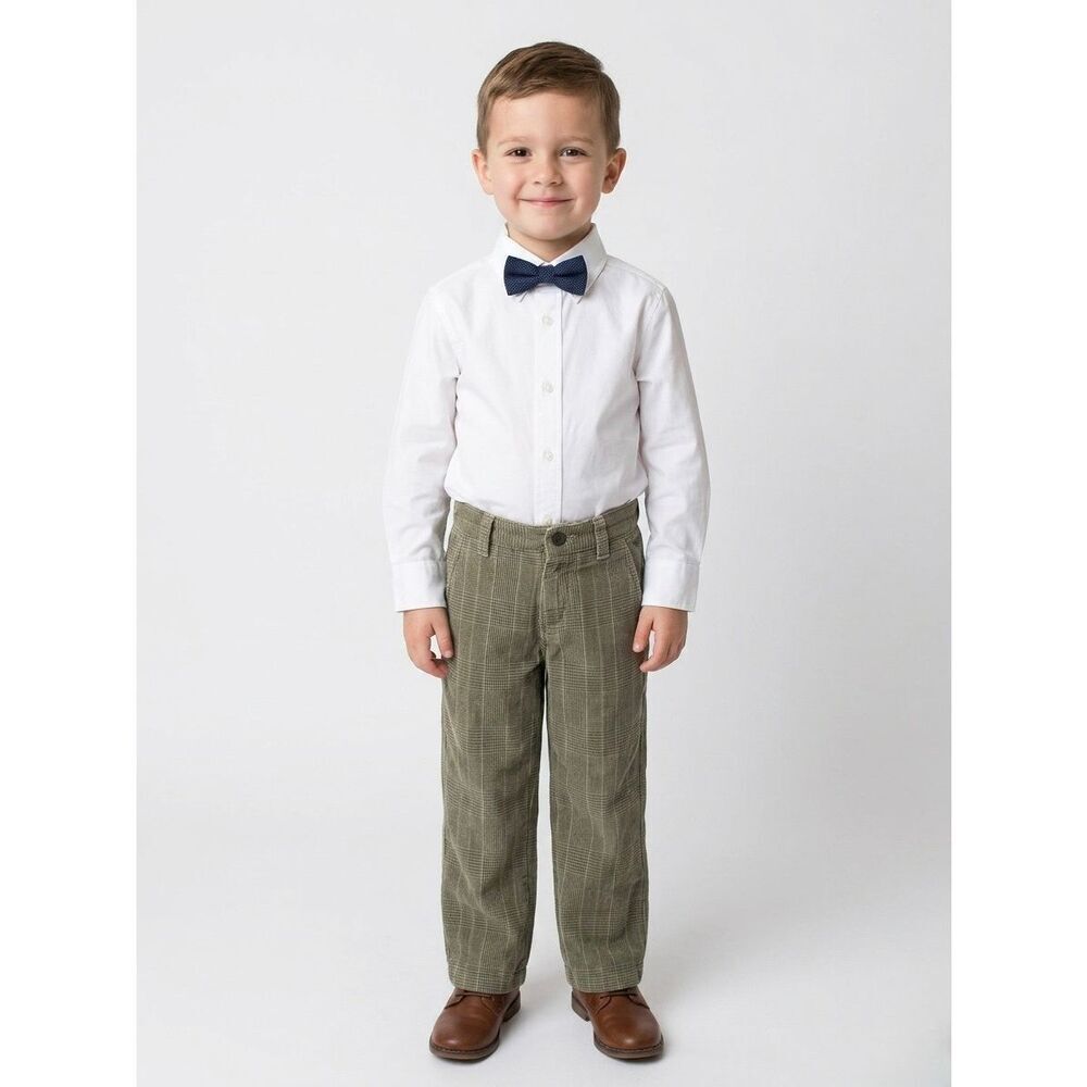 GAP babyGAP Boys 5 Glen Plaid Pants Slacks